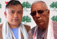 नेपाली काँग्रेस मधेशको सङ्गठनमा शेखर भन्दा गगन को पक्कड बलियो ।