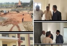 माधवनारायण नगरपालिकाका प्रमुख प्रशासकीय अधिकृत यादवद्वारा विद्यालय, स्वास्थ्य चौकी तथा निर्माण कार्यको अनुगमन